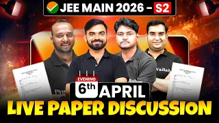 JEE Main 2026: 6th April Shift 2 - Class 12 Boards Physics