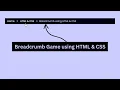 Mastering Breadcrumb Navigation with HTML CSS ZonetoCode