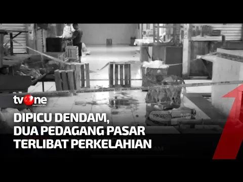 Duel Pedagang Pasar, 2 Orang Terkena Luka Tusuk Sajam