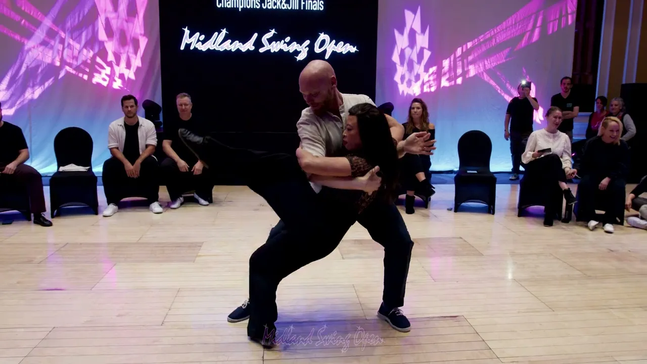 Olivier Massart & Coleen Man - 2nd place Champions Jack&Jill Finals - Midland Swing Open 2024