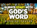 Lagu Let God’s Word Order Your Steps Today | A Blessed Morning Prayer