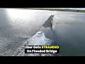 Download Lagu Driver Attempts to Cross causeway as Tide Comes In