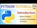 Python Introduction Features Advantages Python Programming Course for Beginners HINDI Lec 1