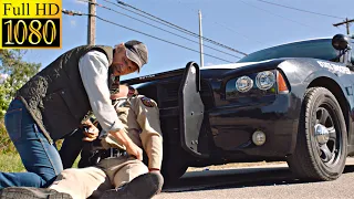 the marksman 2021 corrupt cop scene best movie moments