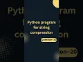 string compression