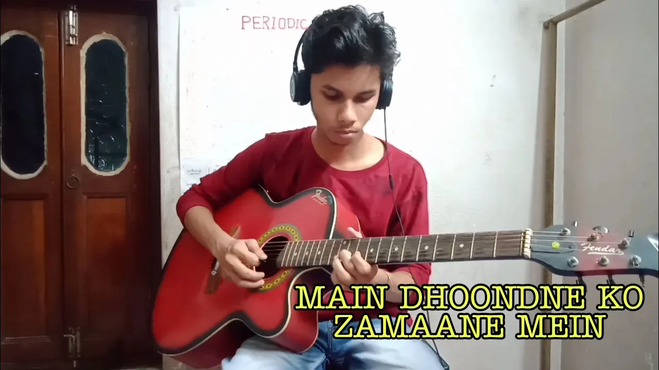 Main Dhoondne Ko Zamaane Mein Song | Arijit Singh | Guitar Cover by Subhadip Hazra