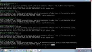Unix shell scripting sed command part 1