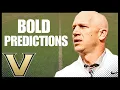3 BOLD PREDICTIONS For Vanderbilt Football In 2026