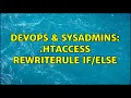 DevOps SysAdmins htaccess rewriterule