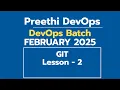 DAY - 3 DEVOPS BATCH FABRUARY 2025 GIT