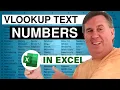 Excel Text Transformation Troubleshooting VLOOKUP When Numbers Stored as Text - Episode 2272