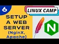 How to setup a Linux web server Nginx Apache