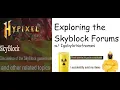 The Hypixel Skyblock Forums A dive into chaos