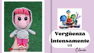 vergüenza intensamente - amigurumi