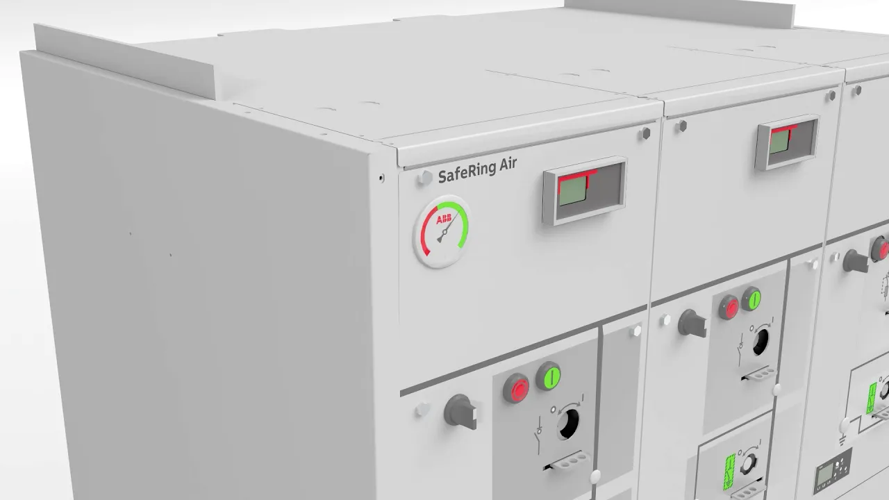 ABB SF6-free switchgear video