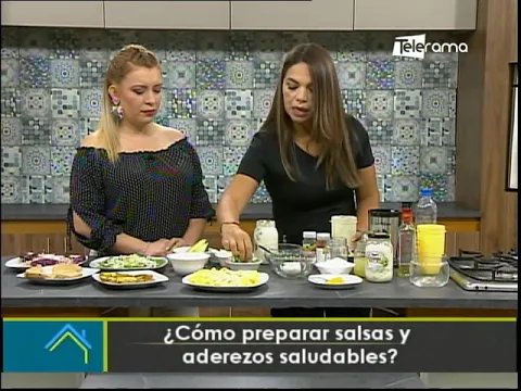 ¿Cómo preparar salsas y aderezos saludables?