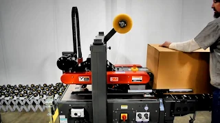 The 3M-Matic Case Sealer 800r with the 3M AccuGlide 3 Tape Head is a random case sealer that automat. 