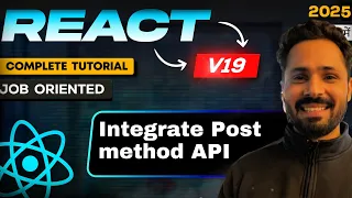 React 19 Tutorial Integrate Post method API