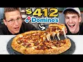 412 Wagyu Domino s Stuffed Crust Pizza Taste Test FANCY FAST FOOD