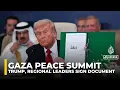 Download Lagu Gaza peace summit: Trump, regional leaders sign document