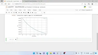 Solve first order reaction ODE using python