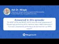 REACH ACO vs MSSP Requirements MIPS Submissions for High-Performing ACO Members and more