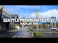 Exploring Seattle Premium Outlets in Tulalip WA USA Walking Tour