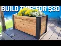 30 DIY Modern Planter Box w FREE PLANS