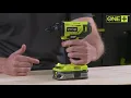 Ryobi ONE 18V Cordless Impact Driver Introduction R18ID2