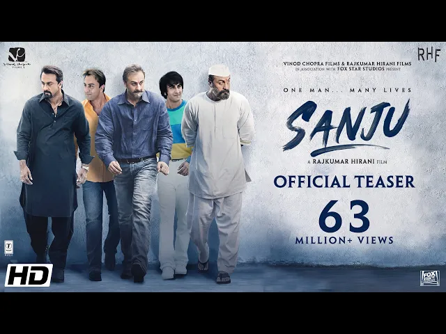 Sanju | Official Teaser | Ranbir Kapoor | Rajkumar Hirani