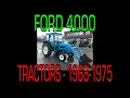 Ford 4000 1968-1975 Tractor Specifications and Information