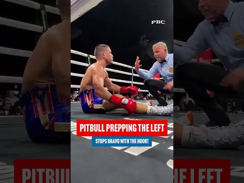 Practice makes perfect 🤩 ‘Pitbull’ was ready to throw that left hook all night 👏