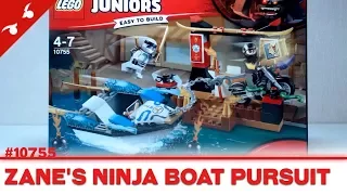 [CONSTRUCTION] LEGO Ninjago : Zane's Ninja Boat Pursuit [FR]