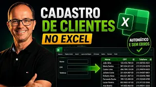 Criar um Cadastro de Clientes Automático no Excel