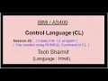 Create table using RUNSQL command in CL program create file in CL program CREATE Table RUNSQL