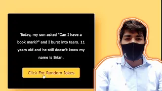Build a Random Jokes Generator Using JavaScript Fun JS Project