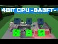 4 Bit CPU in Build A Boat For Treasure - BABFT