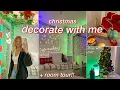 DECORATE WITH ME christmas room MAKEOVER TOUR 2021