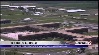 Despite record virus deaths Ohio s pushing to re-open state prisons