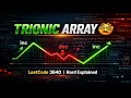 Leetcode 3640 Trionic Array II