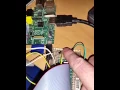 Playing on raspberry pi when button pressed