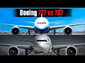 Boeing 777 vs 787 features specs performance experience safety and passenger capacity