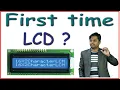 LCD interfacing Atmega16 using 8-bit LCD Programming LCD display Module 16x2 LCD display