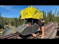 I Built a Micro Camper for Abandoned Railroads Start to Finish