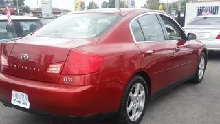 2003 INFINITI G35 Norco California