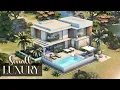 Download Lagu RUMAH MEWAH KECIL No.5 | Vila Kontemporer 2 Kamar Tidur + 3 Kamar Mandi | The Sims 4: Build Cepat...