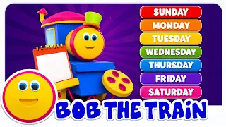 🚂 أيام الأسبوع | أغنية تعليمية للأطفال | بوب القطار | Bob the Train 🎵👶