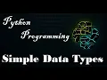 Beginner Python Simple Data Types and Concatenation