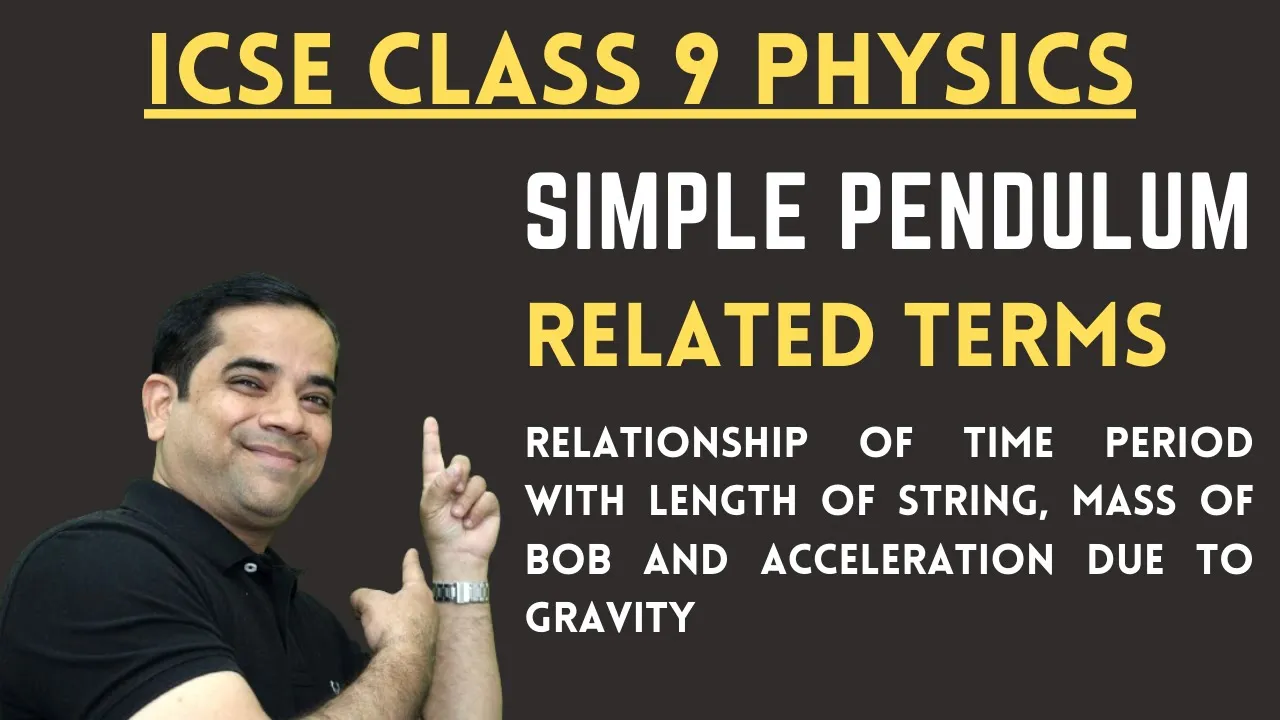 What is the theory of Simple Pendulum | Difference between Simple Pendulum and Second's Pendulum