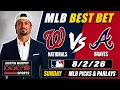 Washington Nationals vs Atlanta Braves MLB Picks Parlays 26 Griffin Murphy Doc Sports